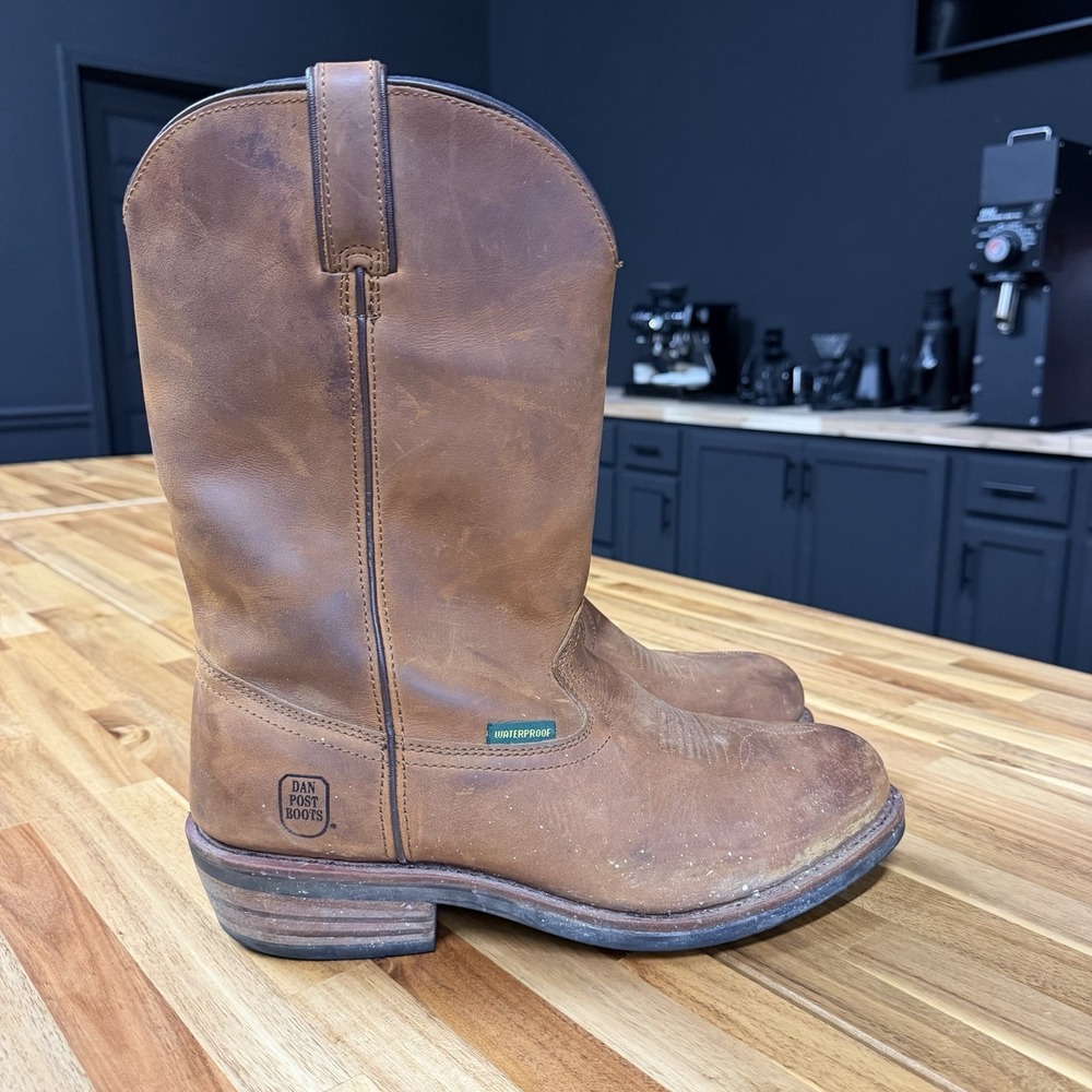 Dan Post Albuquerque Men's 12 D Waterproof Western Cowboy Work Boots DP69681
